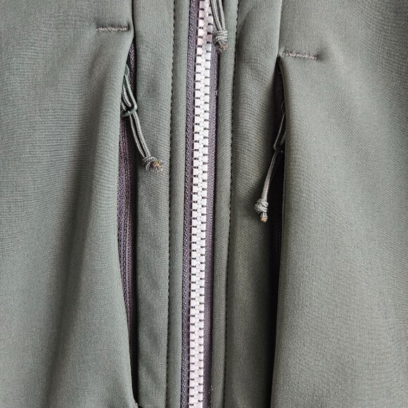 Land's End Womens Stretch Soft Shell Jacket Green Size M - Picture 4 of 10